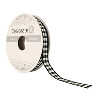 3/8'' x 7yd. Gingham Ribbon by Celebrate It