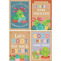 Teacher Created Resources® Happy Cactus Crew Small Positive Saying Posters Set