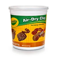 Crayola® 5lbs. Terra Cotta Air-Dry Clay Tub, 2ct.