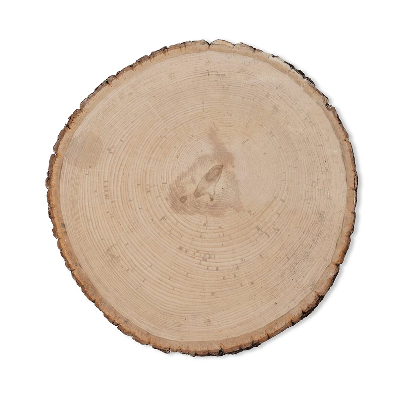 8 Pack: Round Basswood Plaque by Make Market®