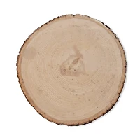 8 Pack: Round Basswood Plaque by Make Market®