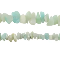 Matte Amazonite Chip Beads by Bead Landing®