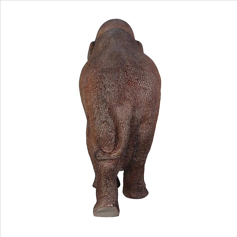 Design Toscano 19" Tall Woolly Mammoth Elephant of the Ice Age Scaled Statue