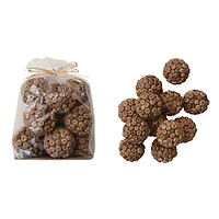 Hello Honey® Round Dried Natural Peepal Pod Orbs, 12ct.