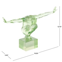19" Posing Decorative Sculpture