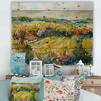 Designart - Rural Autumn Landscape