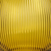 Hello Honey® 2.5qt. Amber Round Ribbed Glass Pitcher