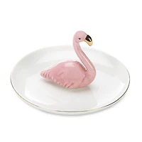 5" Flamingo Ring Dish
