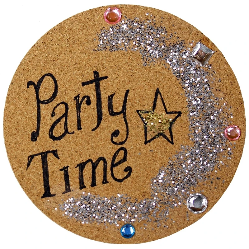 Hygloss® 6" Round Cork Coasters, 6ct.