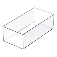 12 Pack: 12" x 6" Clear Stacking Storage Bin by Simply Tidy™