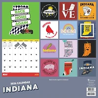 2026 Home: Indiana Wall Calendar