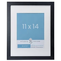 8 Pack: Black Belmont Frame with Mat by Studio Décor®