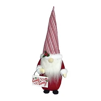 Santa's Workshop 17" Candy Cane Gnome Plush