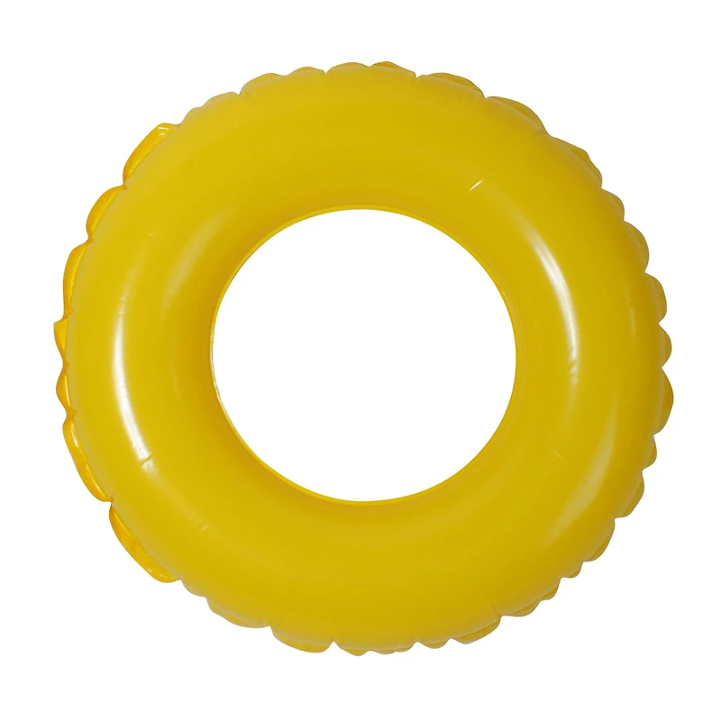 24" Bright Inflatable Swimming Pool Inner Tube Ring Float