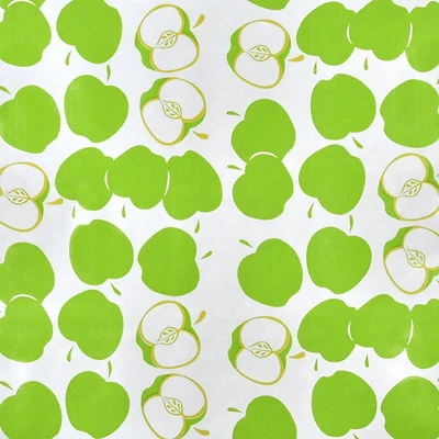Green Solvang Oilcloth