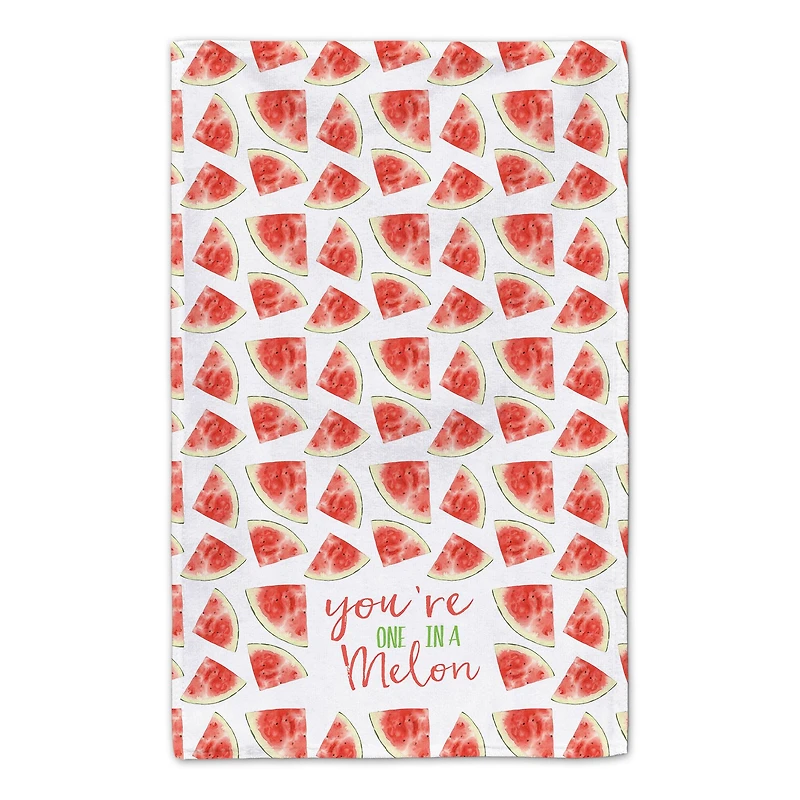 You're One in a Melon 16" x 25" Tea Towel - Set of 2