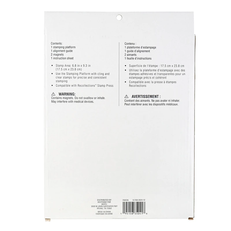 Stamping Platform Set by Recollections™