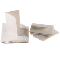 Fabriano 3.3" x 5.1" Medioevalis White Cards & Envelopes, 20ct.
