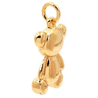 14K Gold Plated Teddy Bear Charm by Bead Landing™