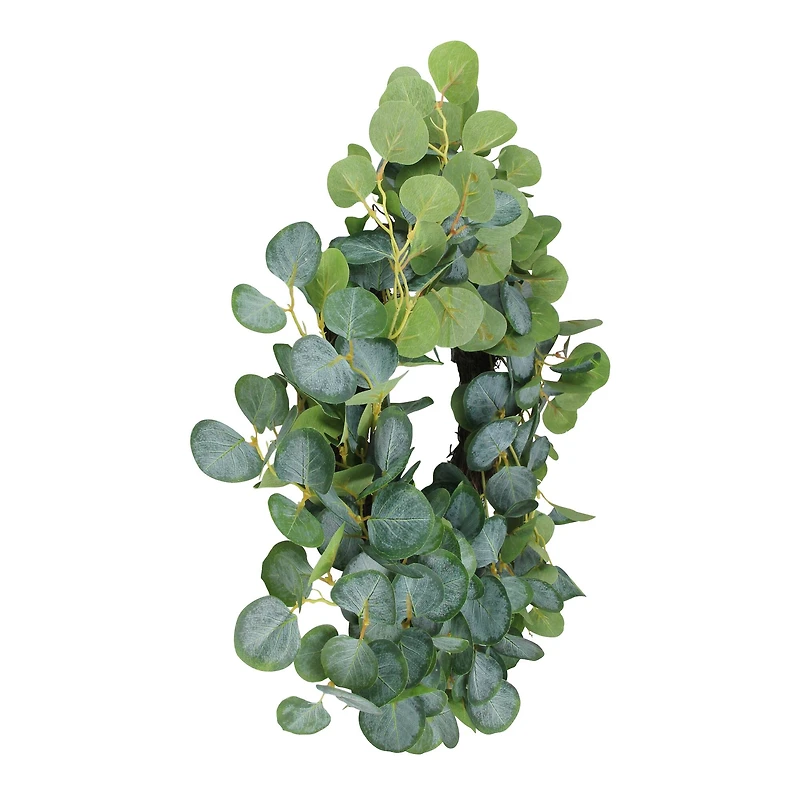 20" Eucalyptus Leaves Spring Wreath