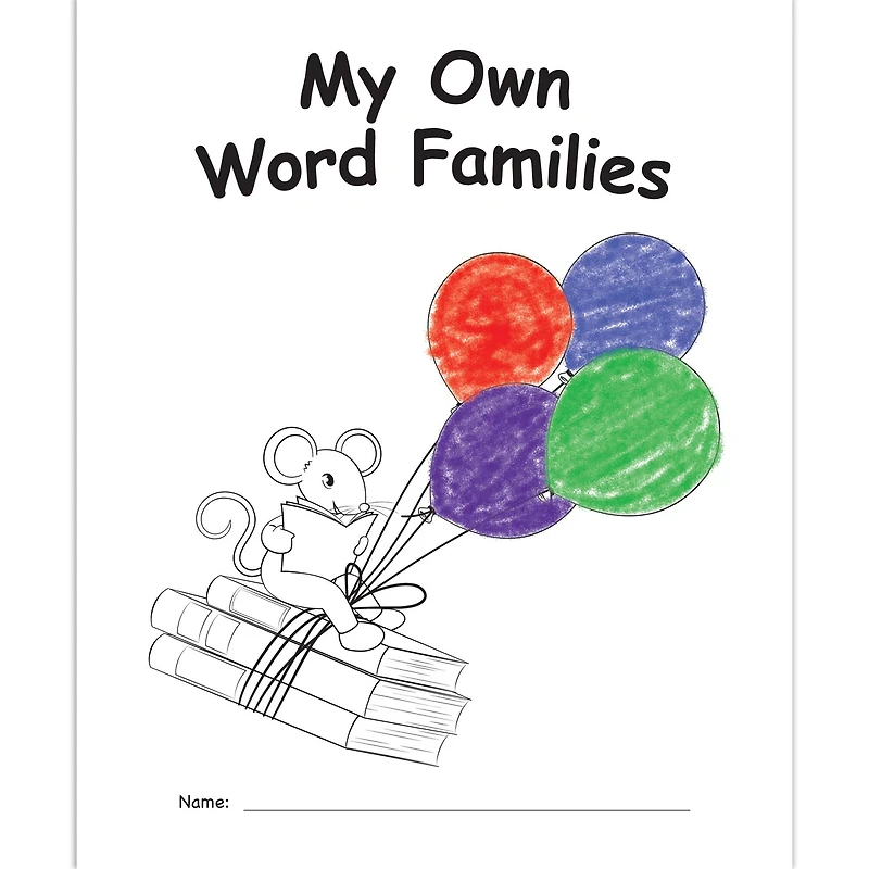 Teacher Created Resources® My Own Books: My Word Families Books, 10ct.