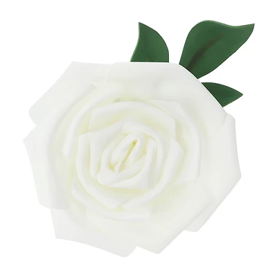 12" White Wall Flower by Ashland®