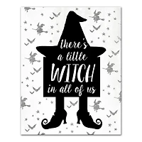 Witch In All Of Us Canvas Wall Art