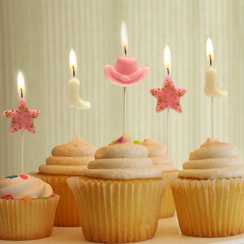 Western Cowgirl Candles Pack by Celebrate It™