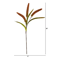 30" Orange Sorghum Harvest Spray, 12ct.