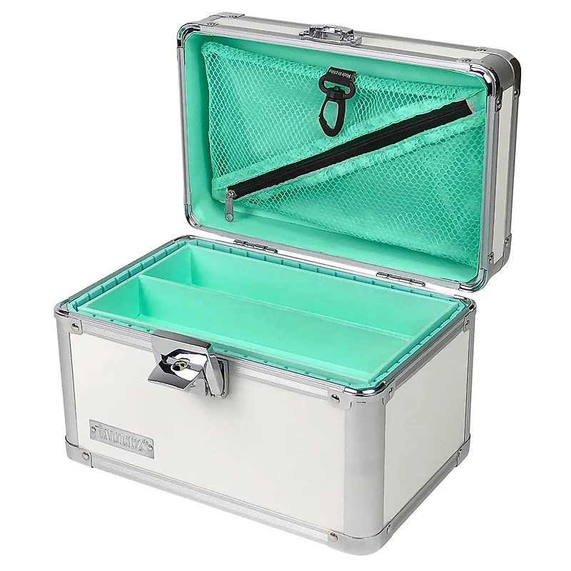 Vaultz White Divided Storage Box