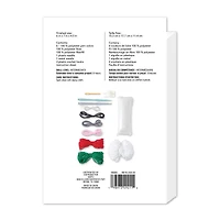 Intermediate White Cat Amigurumi Crochet Ornament Kit by Loops & Threads®