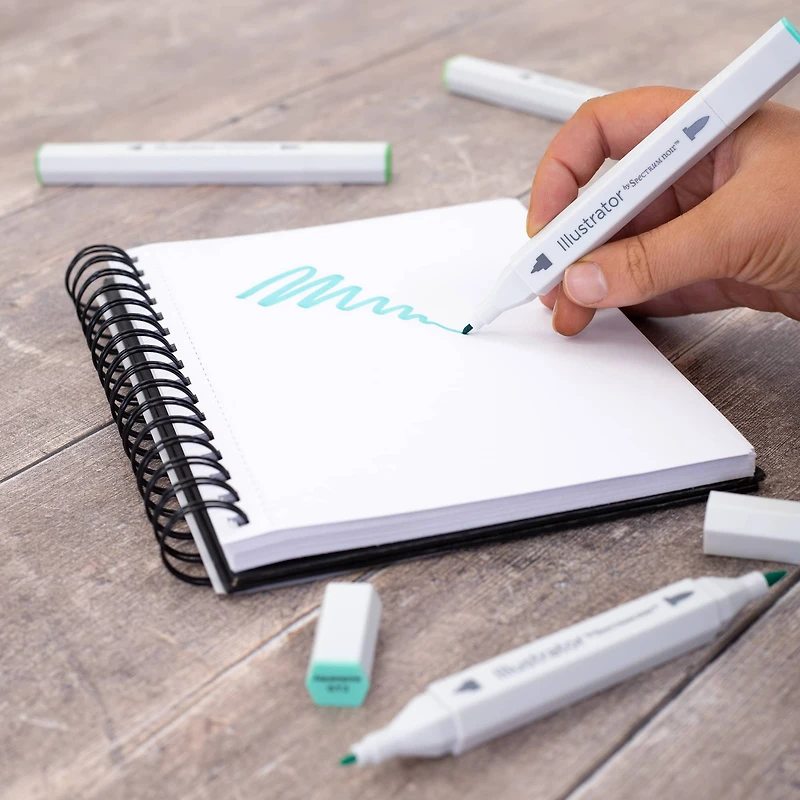 Spectrum Noir™ Illustrator Verdant Dual-Tip Brush Markers