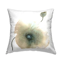 Stupell Industries Abstract Floral Design Budding Blossom Throw Pillow, 18" x 18"