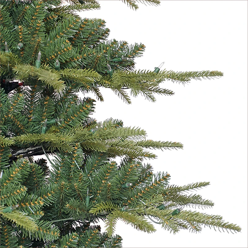 7.5ft. Pre-Lit Utah Artificial Fir Christmas Tree, Clear Lights