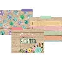Teacher Created Resources Rustic Bloom File Folders, 2 Packs of 12