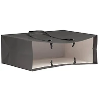 JAM Paper 16" Matte Gray Heavy Duty Gift Bags, 3ct.