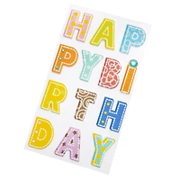 Birthday Letters Stickers by Recollections™