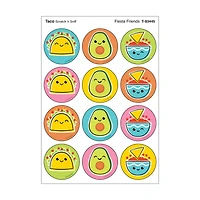TREND Enterprises® Fiesta Friends, Taco scent Scratch 'n Sniff Stinky Stickers®, 48 Per Pack, 6 Packs total of 288