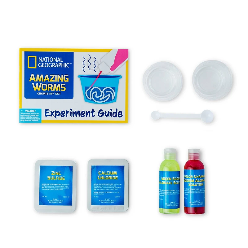National Geographic™ Amazing Worms Chemistry Kit
