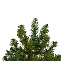 3ft. Pre-Lit Full Canadian Pine Artificial Christmas Tree, Clear Lights