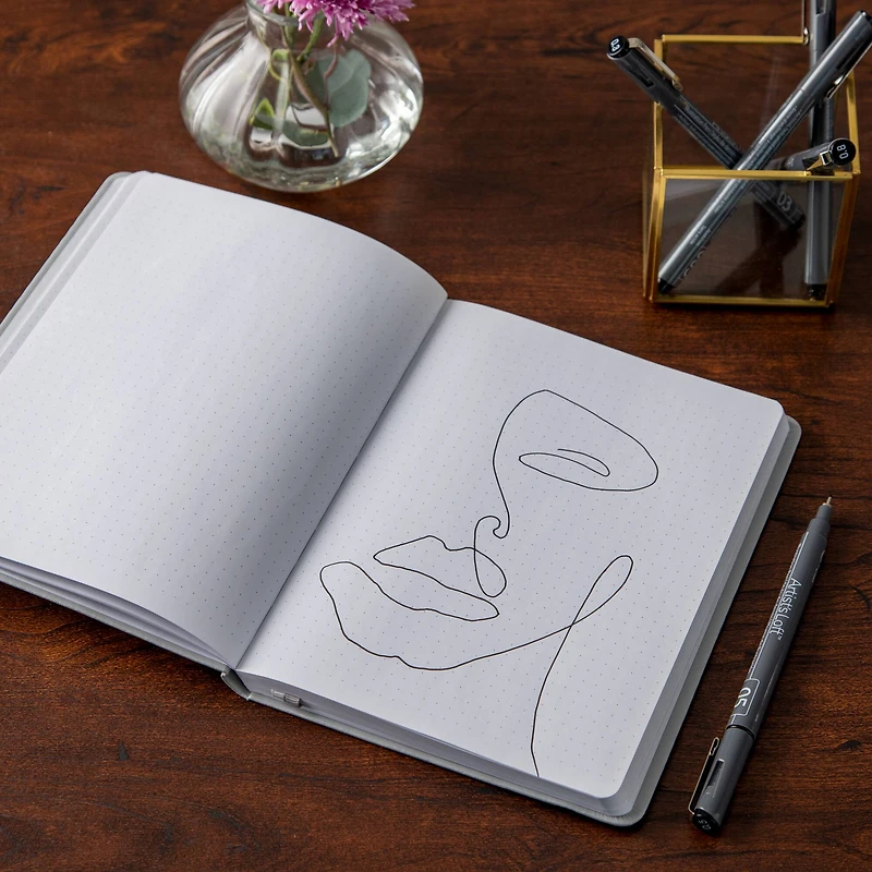 8 Pack: Stone Dot Journal by Artist's Loft™