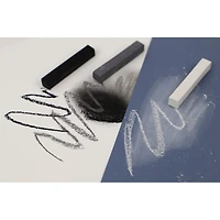 Pro Art® Black 12 Piece Square Artist Pastels