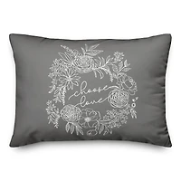 Choose Love 20" x 14" Throw Pillow