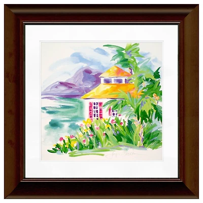 Timeless Frames® Red & Orange Caribbean Cottage Framed Wall Art