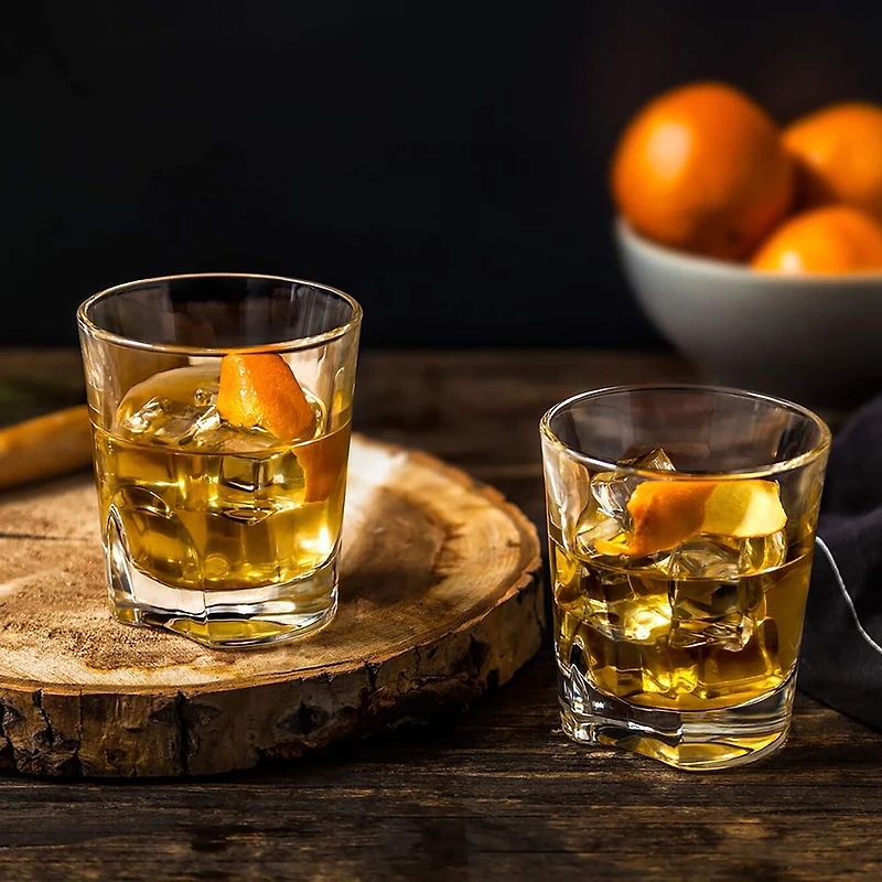 JoyJolt® 8.4oz. Carina Crystal Whiskey Glasses, 2ct.