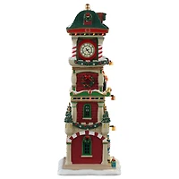 Lemax® Santa's Wonderland The Village Square Clock Tower