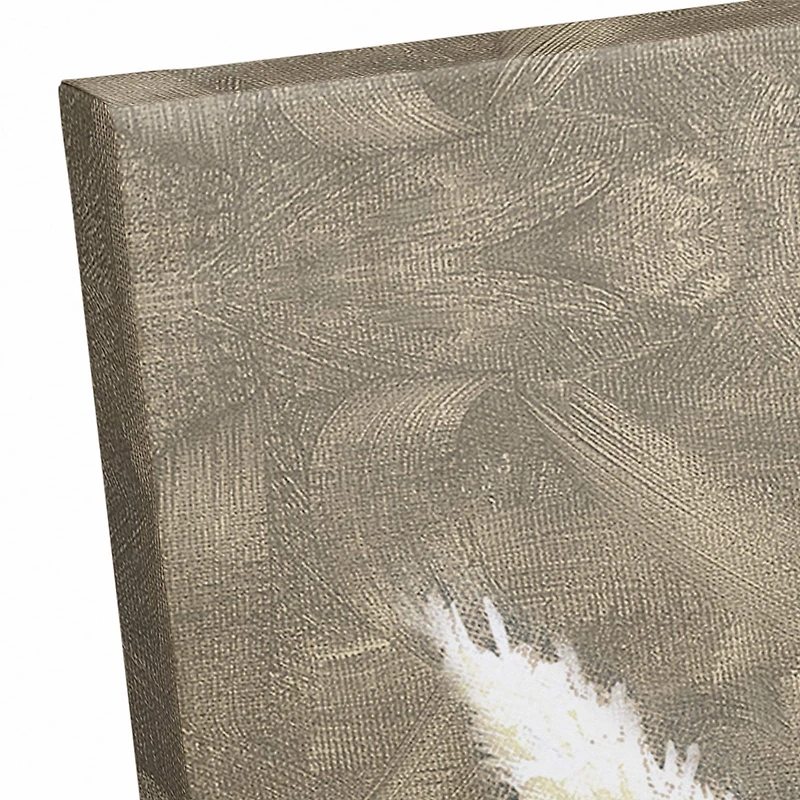 Neutral Harvest Pumpkin Canvas Wall Art