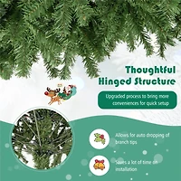 9ft. Unlit Green Pine Artificial Christmas Tree