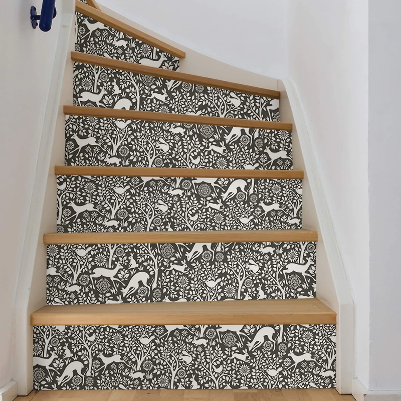 NuWallpaper Charcoal Merriment Peel & Stick Wallpaper