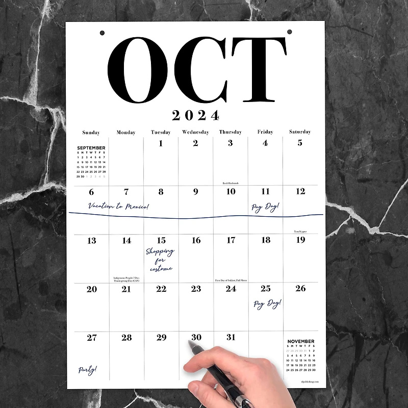 TF Publishing 2024-2025 Medium Art Poster Wall Calendar